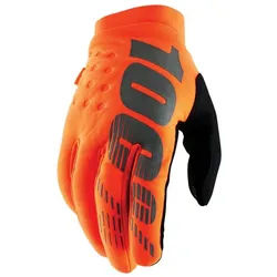 100% Motorradhandschuhe schwarz M