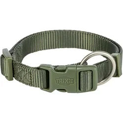 TRIXIE Premium Halsband, 22–35 cm, olivgrün