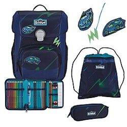 Scout Neo Exklusiv Superflash City Lights Schulranzenset