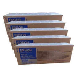 Epson 0584 Toner Ctg Black High Yield Pack Of 5