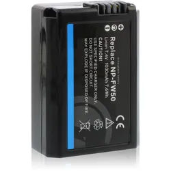 Akku für SONY ALPHA 55, Typ NP-FW50, 950 mAh