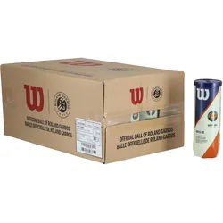 Wilson Tennisbälle Roland Garros Clay Dose 24x3er im Karton