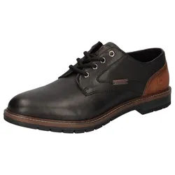 LERROS Schnürschuh Business Schuh, Halbschuh, Schnürschuh mit Blockabsatz schwarz 45 EU