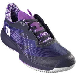 Wilson Tennisschuhe Kaos Swift 1.5 Allcourt/Leichtigkeit navyblau/lila Damen