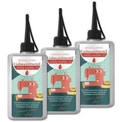 Original Syprin Feinmechaniköl Premium Nähmaschinenöl, Harz- & Säurefrei, Universal, 300 ml, (3-St., Harz- & Säurefrei, Ideal für feinmechanische Komponenten 100 ml), Harz- und säurefrei