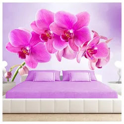 Basera® Fototapete 10110906-120 grün|rosa 4,41 m x 3,15 m