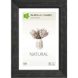 Bilderrahmen , Schwarz , Holz , rechteckig , 52.6x42.6 cm , Bilder & Rahmen, Bilderrahmen, Bilderrahmen & Fotorahmen