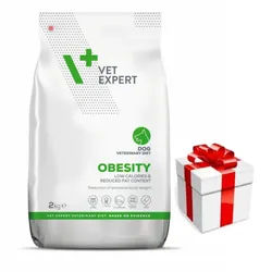 VETEXPERT Veterinary Diet Dog Obesity 2kg + Überraschung für den Hund