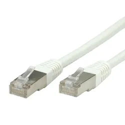 VALUE Patchkabel Cat.6 (Class E) S/FTP (PiMF), weiß, 7 m