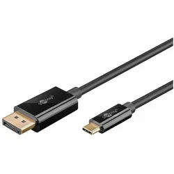 GOOBAY USB3.1 Adapterkabel 75706 USB-C/Displayport 3,0m schwarz