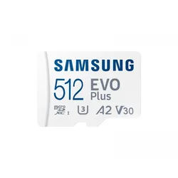 Samsung EVO Plus microSDXC UHS-I U3 512GB & SD adapter - Speicherkarte