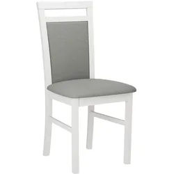 MIRJAN24 Stuhl Milano V (1 Stück), aus Buchenholz, 43x40x93 cm grau