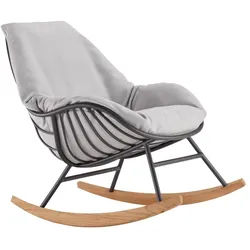 Schaukelstuhl Chill - 305 - anthrazit wetterfest 737 - light-grey