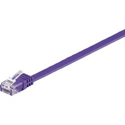 GOOBAY 96417 - Cat.6 Flachkabel violett 2 m
