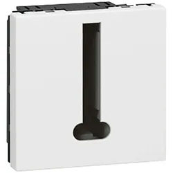 Legrand 078738 Telefondose (8) 2-modulig Mosaic weiß