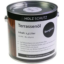 KAHRS Terrassenöl, 2,50 Liter Farbton: Bangkirai