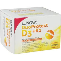 Eunova Duoprotect D3+k2 2000Ie/80Ug 90 ST