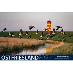 Terminplaner Fotokalender Ostfriesland 2027 weiß