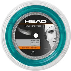 Head Tennissaite Hawk Power (Power) petrolblau 200m Rolle