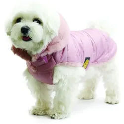 Fashion Dog Hunde-Steppmantel für Malteser - Rosa 33 cm 1 St