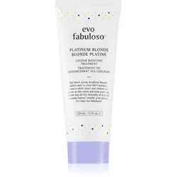 EVO Fabuloso Colour Boosting Treatment Conditioner für eine leuchtendere Haarfarbe Farbton Platinum Blonde 220 ml