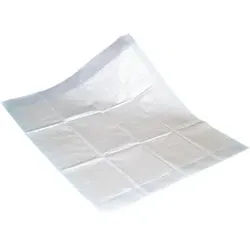 Hygostar® Krankenunterlagen Dry & Smooth, weiß, blau, Inkontinenzversorgung im Kranken-/Pflegebereich, 1 Packung = 25 Stück, Maße: 60 x 60 cm, 1-lagig, 700 ml