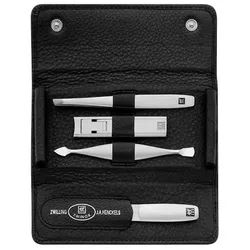 Zwilling-Beauty Manikuere SetsSchwarzem Leder4-tlg. Maniküre/Pediküre-Etui 1 Stk.