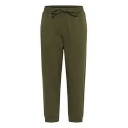 Stoffhose KAFFE "Hose KAanne", Damen, Gr. XS, N-Gr, grün (grape leaf), Obermaterial: 85% Baumwolle CO. 15% Polyester PES., Hosen Stoffhose