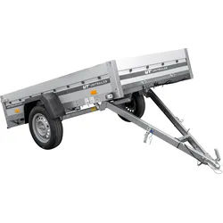 Anhänger mit ALU-Bordwänden 230x125 Unitrailer Garden 230 KIPP ALU