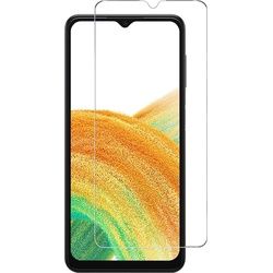 Screenguard Samsung Galaxy A33 5G Panzerglas Schutzfolie Case Friendly Design (Galaxy A33 5G), Smartphone Schutzfolie