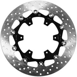 Brembo S.p.A. Serie Oro runde schwimmend gelagerte Bremsscheibe