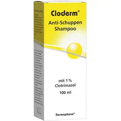 Cloderm® Anti-Schuppen Shampoo: gezielte Hilfe bei Schuppen und Juckreiz Shampoo 100 ml Unisex 100 ml Shampoo