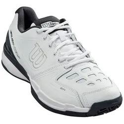 Wilson Rush Comp Leder Allcourt (Stabil) weiss Herren Tennisschuh weiß 47 1/3