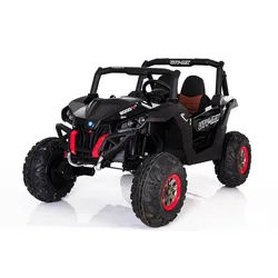 BoGi Elektro-Kinderauto BoGi Buggy UTV XXL 24V, 2x200W, EVA-Reifen, Ledersitz, 2-Sitzer, Fahrspaß für Kinder mit Stil – Buggy UTV XXL 24V Elektroauto schwarz