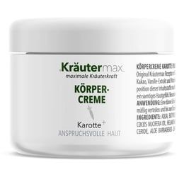 Kräutermax Körpercreme Karotte plus Sheabutter Creme 200 ml