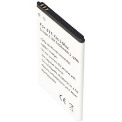 Akku passend für ZTE Kis 3 Max, Li-Ion, 3,8V, 1850mAh, 7,0Wh