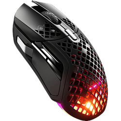 STEELSERIES Aerox 5 Wireless Gaming Maus, Mattschwarz