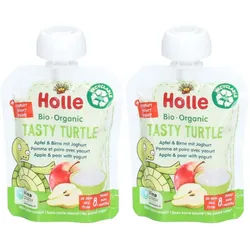 Holle Bio Tasty Turtle, Apfel & Birne mit Joghurt