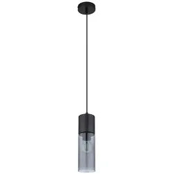 GLOBO LIGHTING Hängeleuchte, Leuchtmittel nicht inklusive, Pendellampe Hängelampe Deckenleuchte Metall Schwarz-matt
