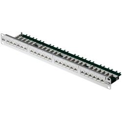 METZ CONNECT - Patch Panel - RJ-45 X 24 - Silber - 1U - 48.3 cm (19")