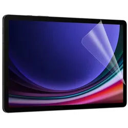 Lobwerk 2x Klarsichtfolie Displayschutz für Samsung Galaxy Tab S9 FE Plus+ X610/X616 2023 12.4 Zoll Displayfolie Kratzschutz