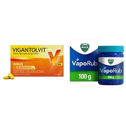 Vigantolvit Immun Filmtabletten 60 stk + Wick Vaporub Erkältungs
