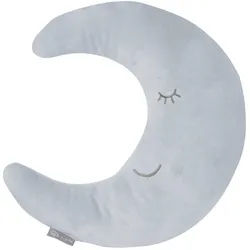 Roba Nackenkissen Mond blau , Türkis , Textil , 25x8 cm , Schlafen, Babybettausstattung, Babydecken & Babykissen, Babykissen