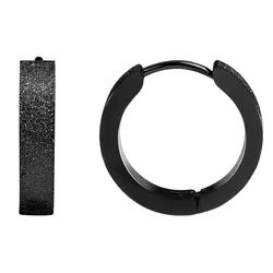 Adelia ́s Paar Creolen Damen Creolen aus Edelstahl Ø 14 mm silberfarben