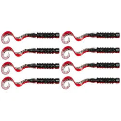 Savage Gear Kunstköder Savage Gear Pro Grup Gummijigs - ver. Längen - 8 Stück - Raubfisch, Tolle Farben schwarz 5 cm
