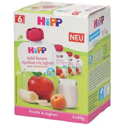 HiPP Apfel Banane Aprikose mit Joghurt ab dem 6. Monat