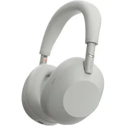 Sony WH-1000XM6 Premium Noise Cancelling Wireless Over-Ear-Kopfhörer (Adaptive Noise-Cancelling, Freisprechfunktion, Hi-Res, Multi-Point-Verbindung, Noise-Cancelling, Transparenzmodus, Wireless-Audio-Streaming, integrierte Steuerung für Anrufe und Musik, A2DP Bluetooth, Bluetooth, HFP, HSP, AVRCP Bluetooth, Kabellose Over Ear Kopfhörer mit Sony’s bestem Noise Cancelling) silberfarben