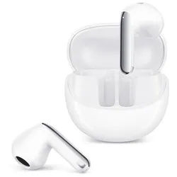 QCY HT10 Pro+ Bluetooth-Kopfhörer (Sprachassistent kompatibel, Touch Steuerung integriert, Bluetooth, Adaptive ANC mit Hi Res Sound und Multipoint Verbindung) weiß
