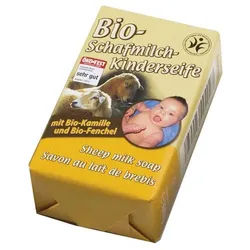 Saling Handseife Bio-Schafmilch-Kinderseife - Kamille-Fenchel