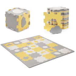 Kinderkraft Bodenpuzzle , Gelb, Grau, Weiß , 165x1.2x185 cm , Spielzeug, Puzzle